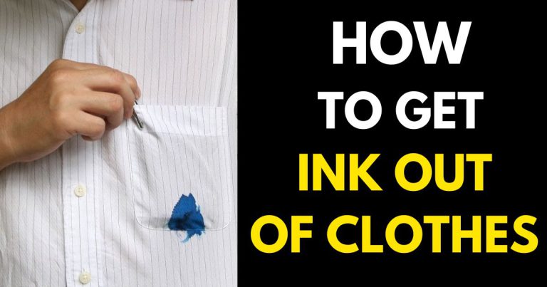 How to Get Ink Out of Clothes: Cleaning Expert Tips - StylePersuit