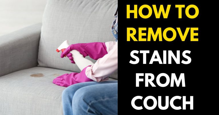 How to Remove Stains from Couch: 9 Methods for Any Material - StylePersuit