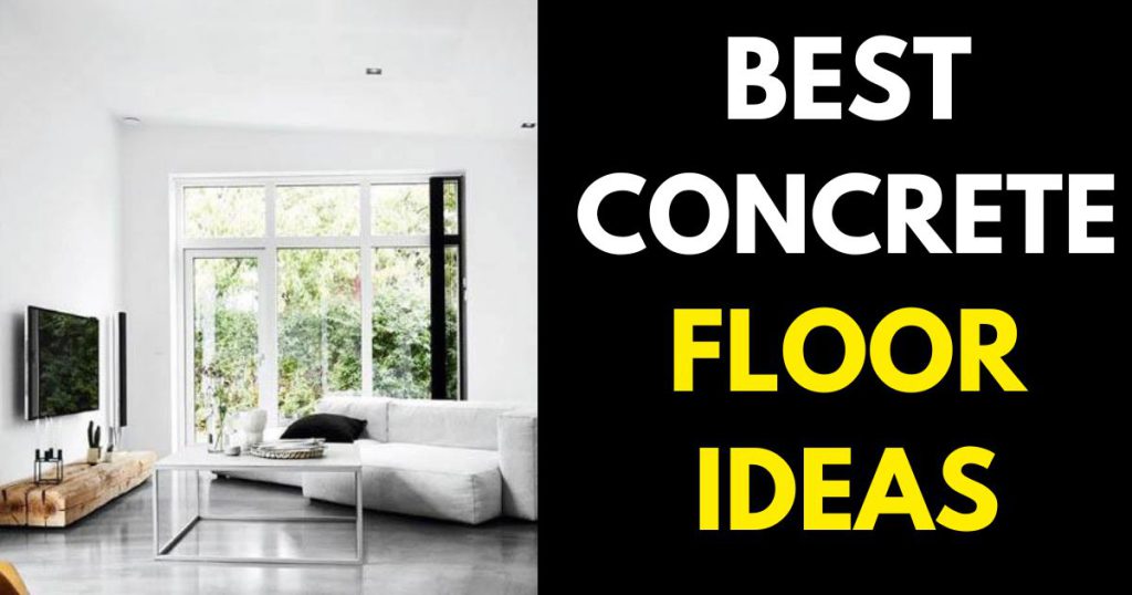 Indoor Concrete Flooring in Homes: 14 Concrete Floor Ideas for Stylish ...