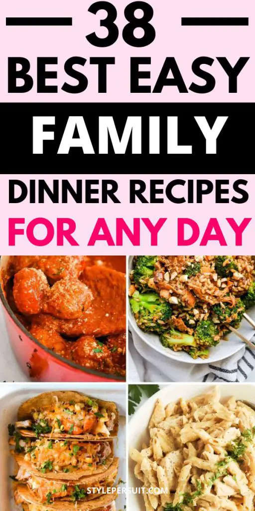 FAMILY DINNER RECIPES