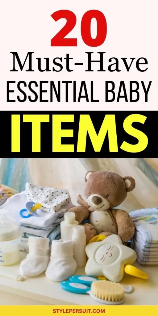 Essential Baby Items
