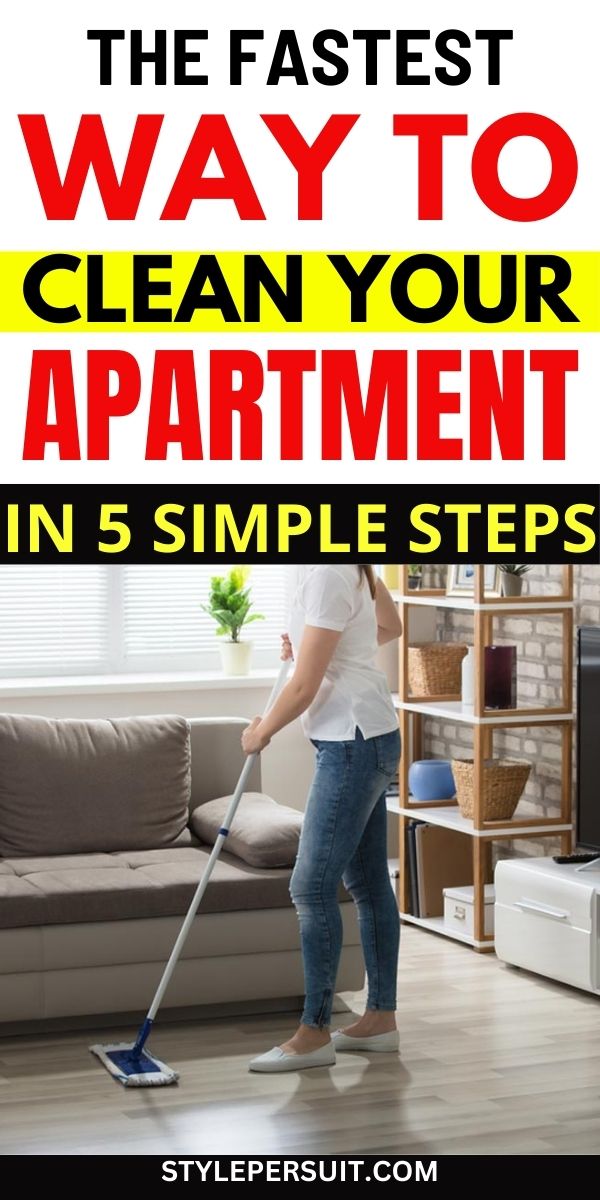 How to Clean Your Apartment in 5 Simple Steps - StylePersuit
