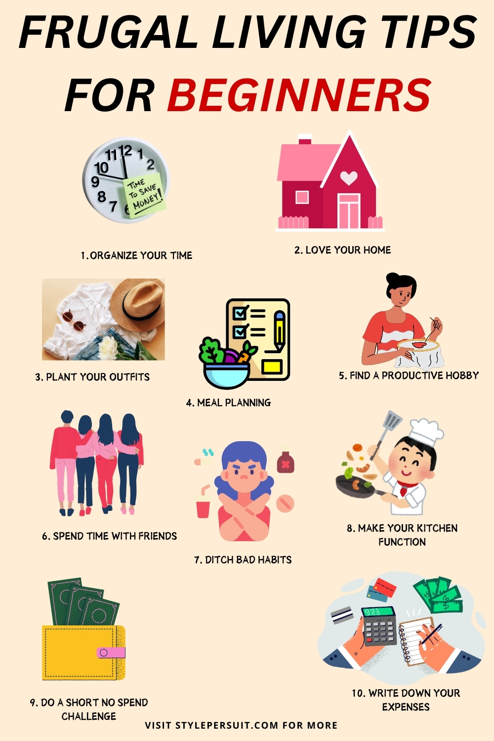 12 Frugal Living Tips to Help You Save More Money - StylePersuit