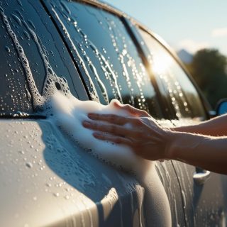 How to Get Hard Water Stains off Car Paint
