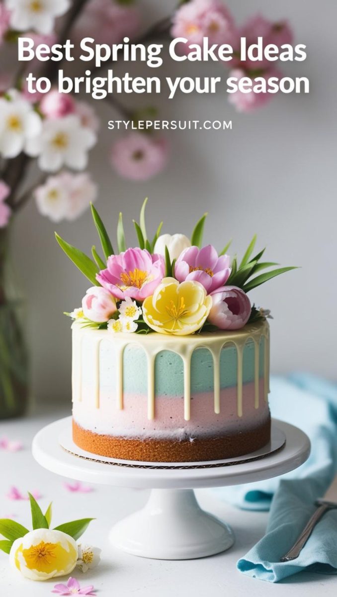 Variable Cake Spring 15 Best Spring Cake Ideas to Brighten Your Season - StylePersuit